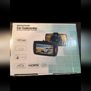 Advanced Portable Car Camcorder with Black Finish
